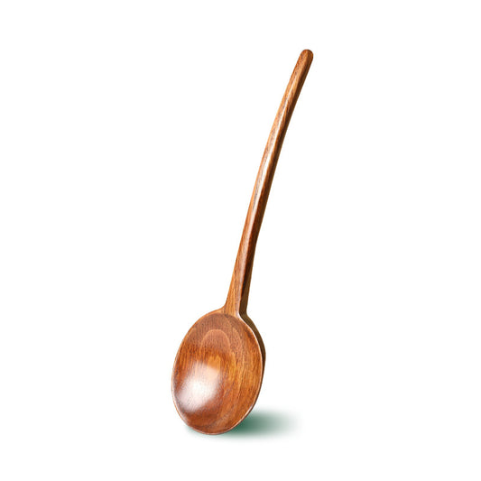 ECO-Friendly Natural Phoebe Wooden Rice Spoon (2 pcs)