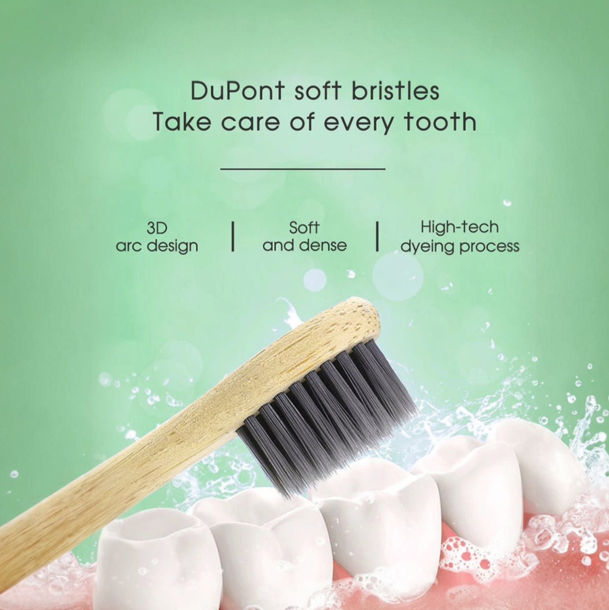 Eco-Friendly Zen Bamboo Sonic Electric Toothbrush