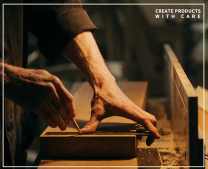 Zen Living: Premium Walnut Canvas Couple/Love Set