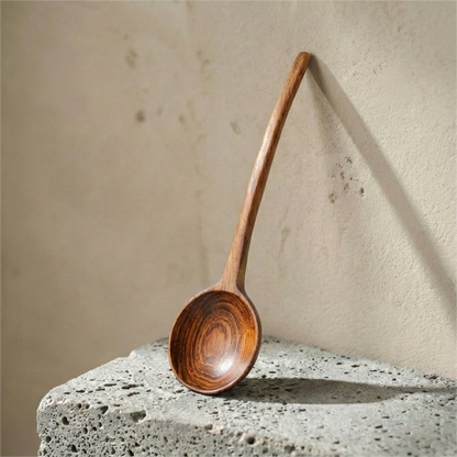 The Artisan Chef’s Spoon (Set of 2) | Natural Phoebe Wood | For Cooking & Serving