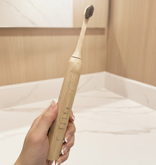 Eco-Friendly Zen Bamboo Sonic Electric Toothbrush
